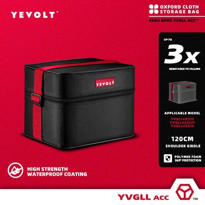 Bolsa de armazenamento de tecido Oxford YEVOLT YVACCSTB03 para nível de laser para o modelo YVGLL4XS12 YVGLL4XS12T YVGLL4XS16
