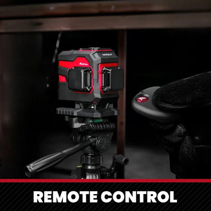 Gerador de nível a laser YEVOLT YVGLL4XS12T 360° de 12 linhas, sistema de alinhamento de ladrilhos autonivelante FloorMaster de alta precisão - alcance de 30 m